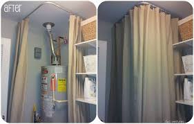 Hide Furnace And Water Heater With Curtain Yahoo Image Search Results Furnace Room Laundry Room Makeover Room Makeover