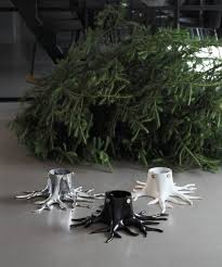 Christmas Tree Stand The Root Creme White In 2020 Christmas Tree Stand Tree Stand Black Christmas Trees