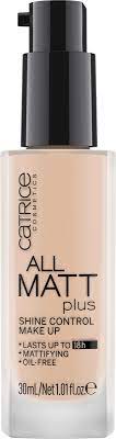 You can achieve a matte look for your entire face by using the right makeup and techniques. Catrice All Matt Plus Shine Control Make Up Light Beige 010 30 Ml Dauerhaft Gunstig Online Kaufen Dm De