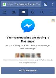 If you know how to delete downloads on android, you can make more room on your phone. Facebook Forcing Android Users To Download Its Messenger App Chat On Mobile Site Going Away Phonearena