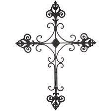 Get inspired and find products for your home. Brushed Fleur De Lis Metal Wall Cross Hobby Lobby 432583