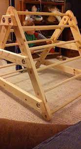 Pickler Triangle Diy Wooden Baby Toys Pikler Triangle Woodworking Projects Plans