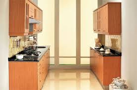 See more ideas about kitchen design parallel kitchen design kitchen modular. Galley Kitchen With Honey Colored Cabinets Pretty Light So Goes Well With Dark Wood Parallel Kitchen Design Modern Kitchen Furniture Minimalist Kitchen Design