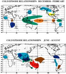 La niña is a climate pattern that describes the cooling of surface ocean waters along the tropical west coast of south america. La Nina Wikipedia