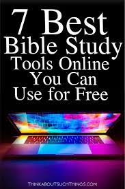 Free online bible study courses. 7 Best Bible Study Tools Online You Can Use For Free Think About Such Things