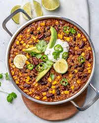 Easy Vegetarian Bean Chili Recipe Easy Healthy Fitness Meals