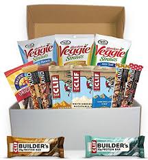 Healthy Snacks Basket Snack Bars Care Package Gift Box Variety Pack Quick To Go Marathon Runner Gifts Packe Snack Baskets Healthy Food Gifts Healthy Snacks