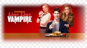Fred suspects that his new music teacher is a vampire and sets out to prove his theory. Liar Liar Vampire Tiera Skovbye Film Streaming Media Nickelodeon Png 960x540px Film Advertising Banner Brand Brec