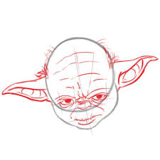 How To Draw Yoda From Star Wars Yoda Drawing Painting Patterns Drawings