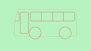 Add 2 circles below for the bus tires. How To Draw A Bus 5 Steps With Pictures Wikihow