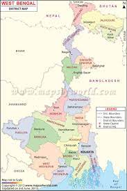 West Bengal All District Map West Bengal Map, Districts In West Bengal | India World Map, West Bengal,  India Map