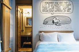 スヌーピーな peanuts hotel ついにインテリア公開 萌えすぎるよ roomie ルーミー インテリア 壁紙 家 スヌーピー