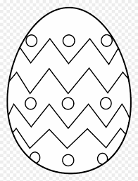 Royalty free clipart illustration of a black and white mom and children decorating easter eggs. Easter Egg Clipart Black And White Easter Eggs To Colour Free Transparent Png Clipart Images Download