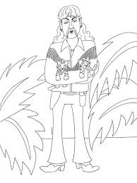 I turned the picture from me in san francisco in to a coloring page!!! Printable Tiger King Coloring Pages As The Bunny Hops
