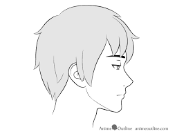 Big guide to drawing cartoon cats with basic shapes for kids. How To Draw Anime Male Facial Expressions Side View Animeoutline
