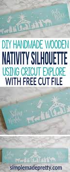 Download Diy Wooden Nativity Silhouette With Free Cricut Cut File Simple Made Pretty SVG Cut Files