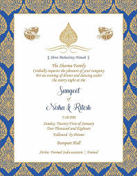 Wedding Invitation Wording For Sangeet Ceremony Indian Wedding Invitation Cards Wedding Card Wordings Indian Wedding Invitation Wording