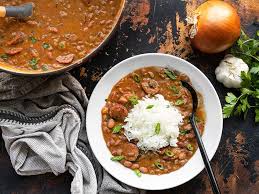 Press the sauté button on the instant pot, and add oil to pot. Louisiana Style Red Beans And Rice Recipe Budget Bytes