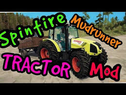 Spintires Mudrunner Game Deutz Fahr 4x4 Tractor Tows Mod Youtube Spintiresmudrunner Youtube Monster Trucks Youtube Tutorials