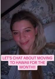 Whitney Moved to Hawaii