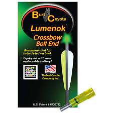 Lumenok Crossbow Nock Green Easton Beman Flat 3pk