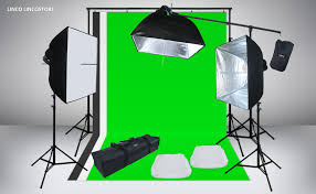 Amazon Com Linco Lincostore Studio Lighting 3 Point Light Backdrop Background Support With Boom Arm Stand And Counterweight Am172 Camera Photo