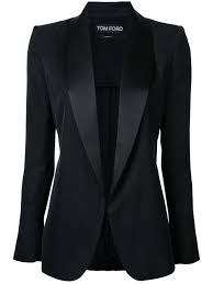 Tom Ford Light Washed Twill Uncanvassed Tuxedo Jacket In Black Modesens Womens Fashion Blazer Blazer Fashion Fashion