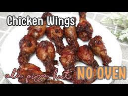 Resep Chicken Wings Ala Pizza Hut Simple No Oven Youtube Di 2020 Pizza Hut Pizza Resep