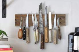 Set the magnetic strips on. Over On Ehow Diy Magnetic Knife Rack 17 Apart