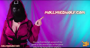 MollyRedWolf - Squid game 2. Try not to cum. Anal Levl 4K