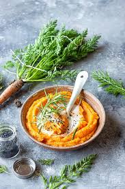 Puree De Carottes Au Lait De Coco Recette Puree Carotte Recettes De Cuisine Recette Hiver