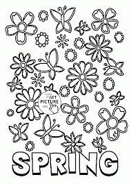 37+ spring flower coloring pages for printing and coloring. Free Printable Spring Flowers Coloring Pages Coloring Home