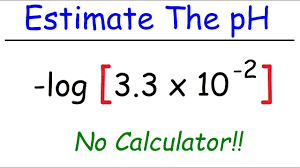 How To Calculate The Ph Of A Solution Without A Calculator Acids And Bases Youtube