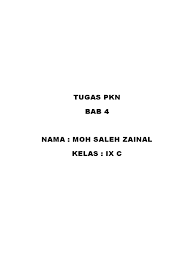 Maybe you would like to learn more about one of these? Tugas Pkn Bab 4 Pdf