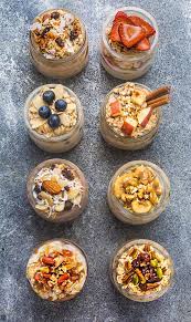 Place the bowls in the fridge for 5 hours or overnight and have them in the morning. Overnight Oats With 9 Flavor Options Life Made Sweeter