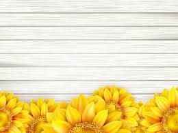 Beautiful Sunflowers With Wooden Background Vector 06 Flower Background Wallpaper Sunflowers Background Flower Backgrounds