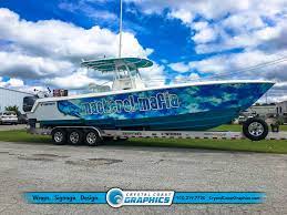It is important that you work with a reputable company when considering a wrap for your boat. Boat Wraps Portfolio Crystal Coast Graphics