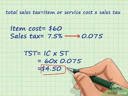 4 Ways To Calculate Sales Tax Wikihow
