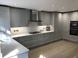 Grey kitchen ideas grey kitchen designs howdens from www.howdens.com best seller hampton bay hampton satin white raised panel stock assembled wall kitchen cabinet (30 in. Light Grey Marble Quartz Howdens Novocom Top