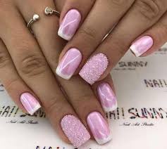 The colour that is pretty, cute and girlish. 30 Cute Pink Nail Art Designs 2018 Beautybigbang