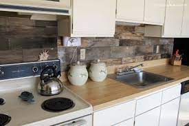 How about a stenciled design? Top 32 Diy Kitchen Backsplash Ideas