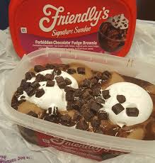 Friendly S Forbidden Chocolate Fudge Brownie Signature Sundae Fudge Flavors Fudge Brownies Chocolate Fudge Brownies