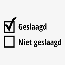 Самые новые твиты от geslaagd (@examengeslaagd): Geslaagd Met Vinkje Dutch Sticker Factory