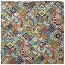 Blue Cream Style1240 Bandana Scarf Hair Wrap Hijab Scarf 22x22 Inch In 2020 Seamless Patterns 12x12 Scrapbook Paper Pattern