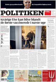 But newspapers won't publish her photo. Newspaper Politiken Denmark Newspapers In Denmark Friday S Edition December 18 Of 2020 Kiosko Net