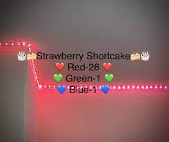 Led Lights Strawberry Shortcake Led Room Lighting Led Lighting Bedroom Led Color Changing Lights