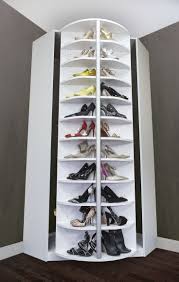 50 Ways To Fight Back Against Shoe Clutter Space Saving Shoe Rack Lazy Susan Shoe Rack Shoe Rack Closet