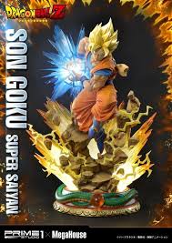 Slump manga, advertising dragon ball s upcoming debut. Dragon Ball Z Super Saiyan Goku 25 Inch Statue Prime 1 Studio Twilight Zone Nl