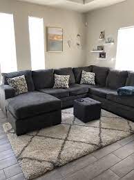 Mercury Row Duhon Ivory Gray Custom Shag Area Rug Reviews Wayfair Living Room Grey Living Room Decor Apartment Apartment Living Room