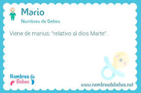 Ver Mi Lista De Nombres Pagina De Inicio Nombres De Ninos Mario Mario Agregar Significado Del Nombre Mario Entre Todos Los Nombres Para Ninos Destacamos A Mario Encontraras En Nuestro Buscador Todos Los Significados De Los Nombres Para